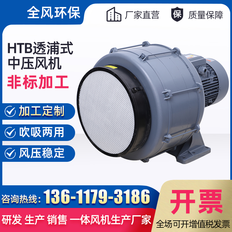 HTB透浦式中壓風(fēng)機(jī)